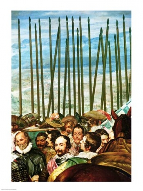 Picture of Posterazzi BALXIR195540LARGE The Surrender of Breda 1625 Poster Print by Diego Velazquez - 24 x 36 in. - Large