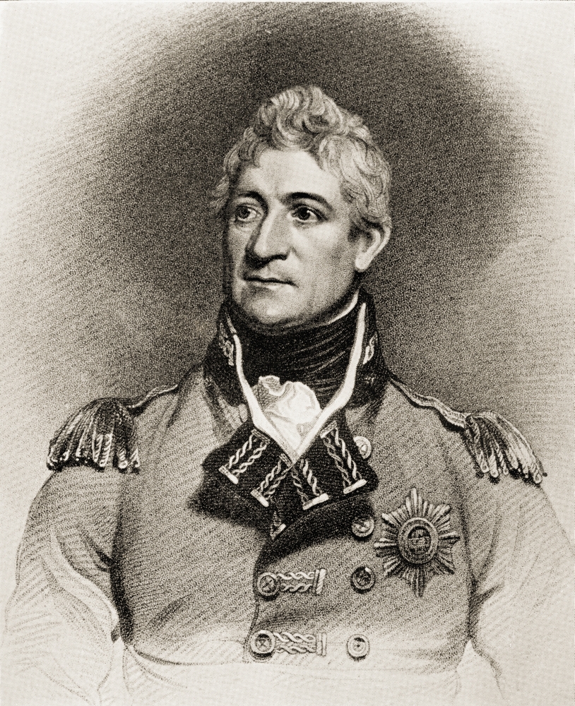 Sir Thomas Picton 1758-1815. British General Poster Print - 26 x 32