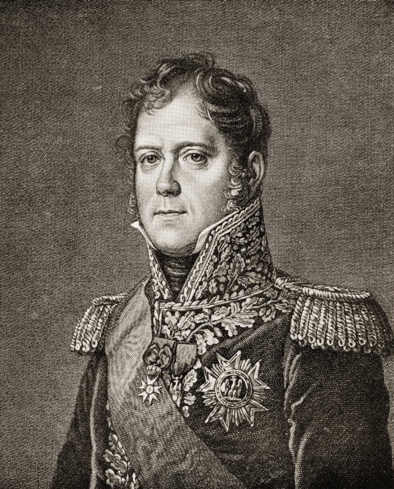 Michel Ney, Prince De La Moscowa, Duc DElchingen. 1769-1815 French Marshal From An Engraving After The Painting by Gerard Poster Print, 13 x 17