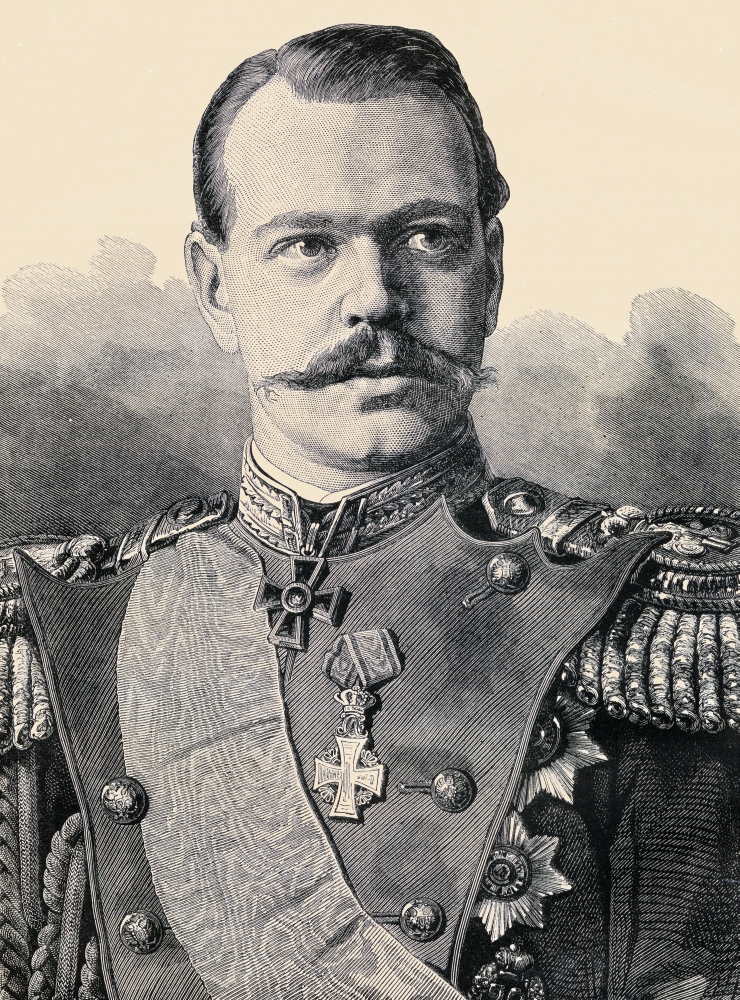DPI1857341 Grand Duke Alexander Alexandrovitch III 1845-1894. Heir To The Russian Throne Poster Print, 13 x 17