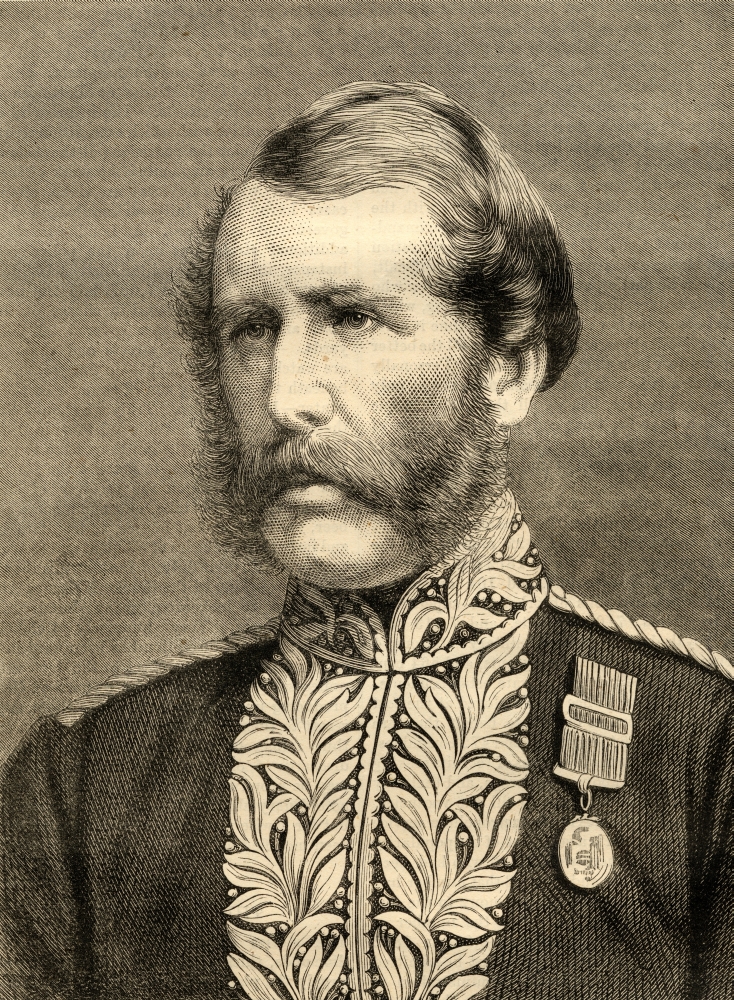 DPI1857354 Sir Edmund Henderson 1821-1896. Chief Commissioner of The Metropolitan Police 1869-86 Poster Print, 13 x 17