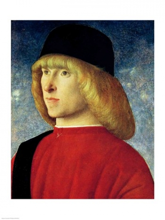 Picture of Posterazzi BALXIR228513LARGE Portrait of A Young Senator Poster Print by Giovanni Bellini - 24 x 36 in. - Large