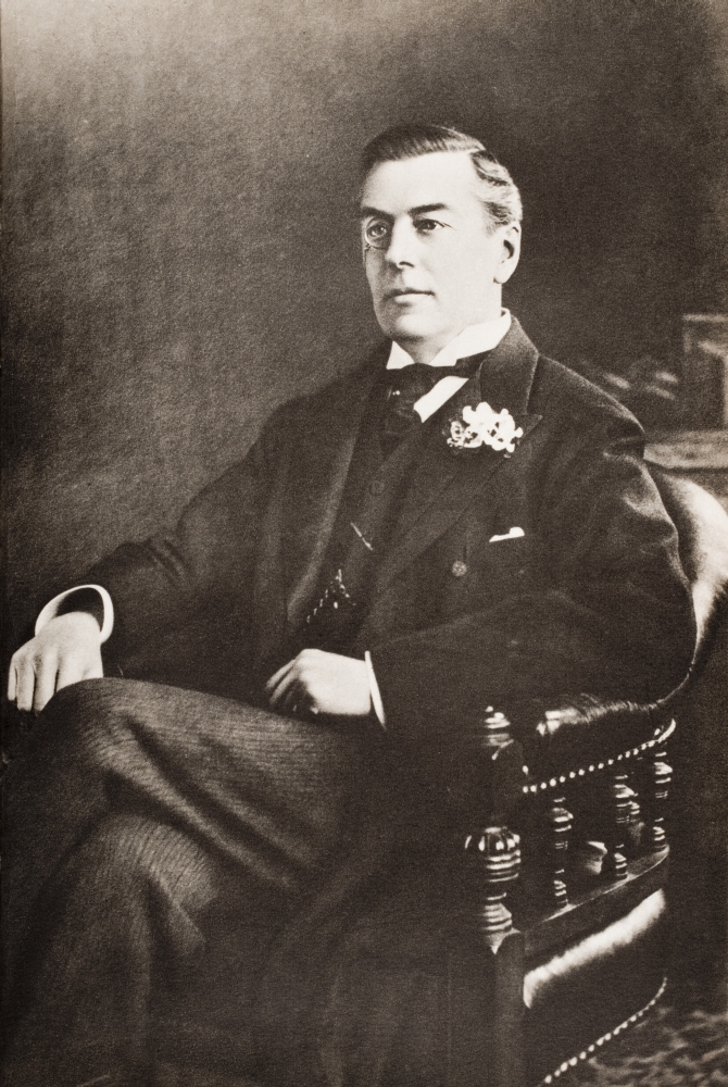 Joseph Chamberlain 1836-1914 Father of Neville Chamberlain From The Book King Poster Print - Large - 24 x 36