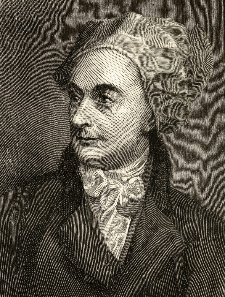 DPI1857439 William Cowper 1731-1800. English Poet After A Drawing by Romney in 1792 Poster Print, 13 x 17