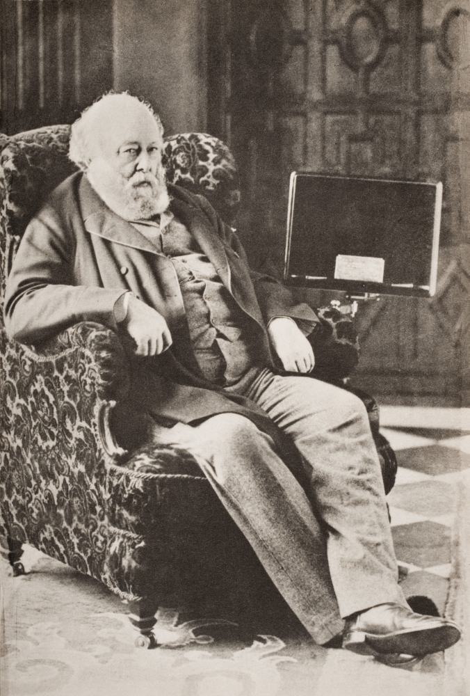 Robert Cecil 3Rd Marquis of Salisbury 1830-1903 From The Book King Edward Poster Print