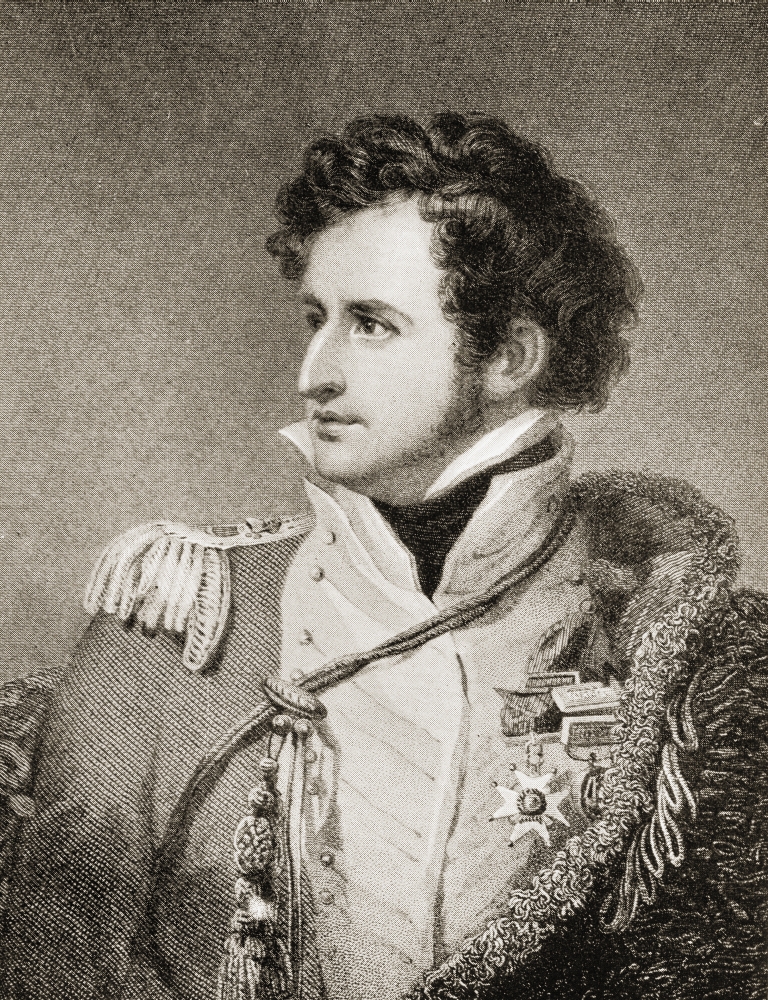 Sir William Francis Patrick Napier 1785-1860. British General & Historian Poster Print, 13 x 17