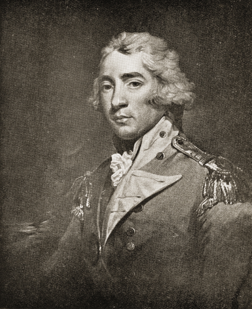 DPI1857367 Thomas Graham Lord Lynedoch 1748- 1843 British General From A Mezzotint After The Painting by J. Hoppner Poster Print, 13 x 16