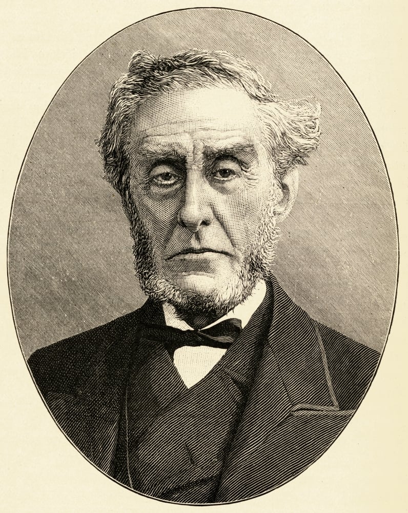 DPI1857375 Anthony Ashley Cooper. Seventh Earl of Shaftesbury 1801-1885 English Philanthropist Poster Print, 13 x 17