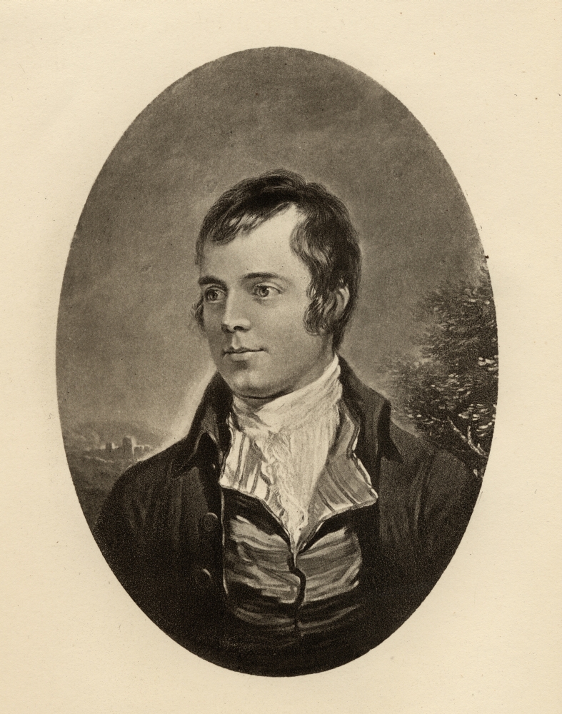 Robert Burns 1759-1796. Scottish Poet Poster Print - 26 x 34