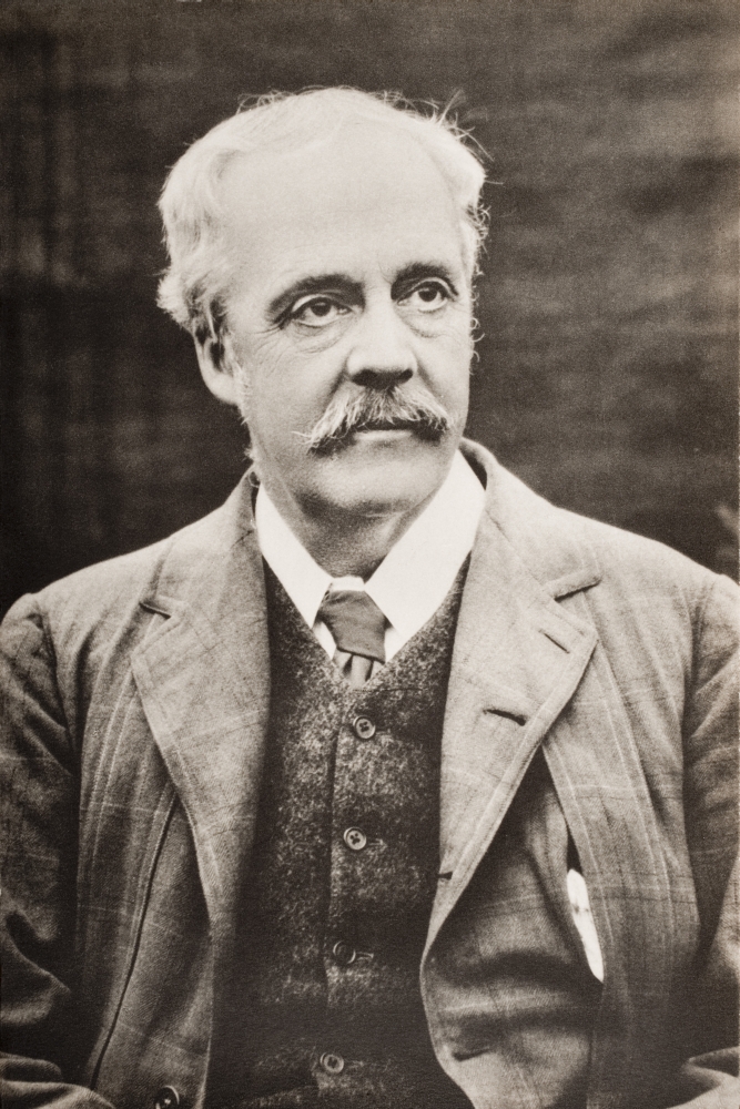 Arthur James Balfour - 1st Earl of Balfour 1848-1930 From The Book King Edward & His Times by Andr- Maurois Published 1933 Poster Print - 12 x 18
