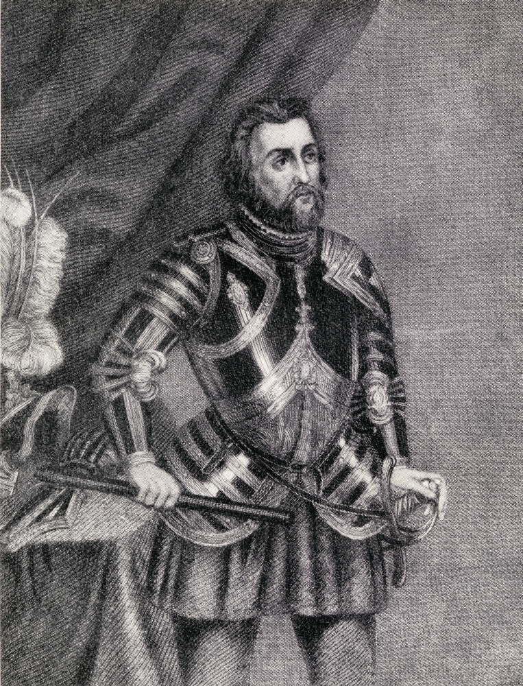 DPI1857469 Hernan Cortes Marques Del Valle De Oaxaca 1485-1547. Spanish Conquistador Poster Print, 13 x 17