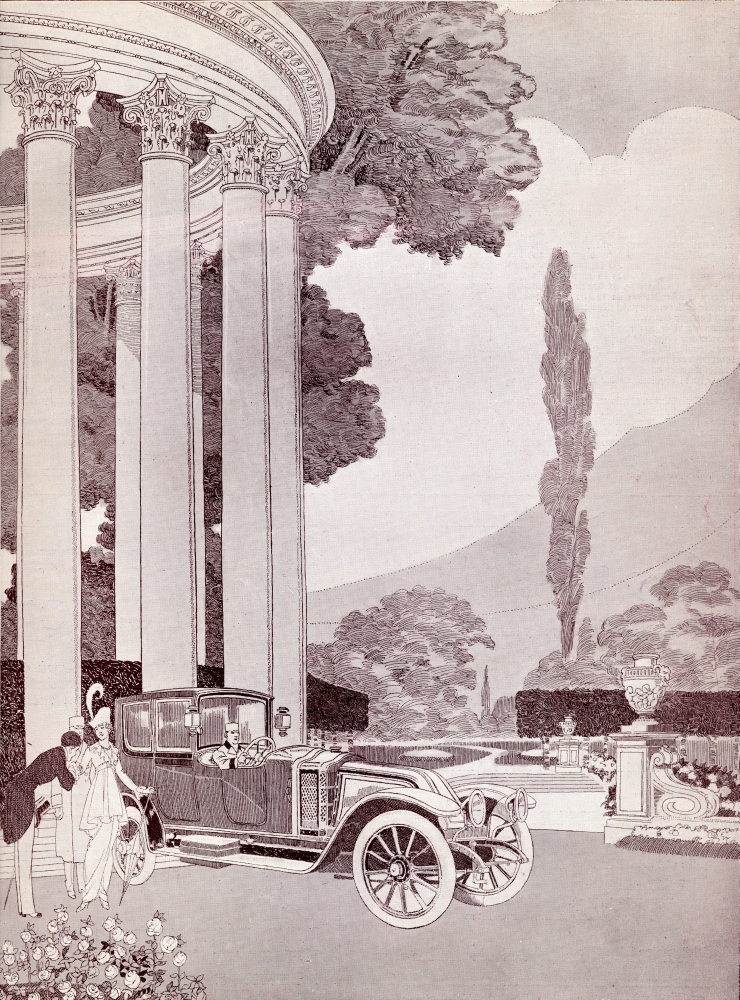 DPI1857506 Advertisement for Renault Cars 1914 Poster Print, 13 x 17