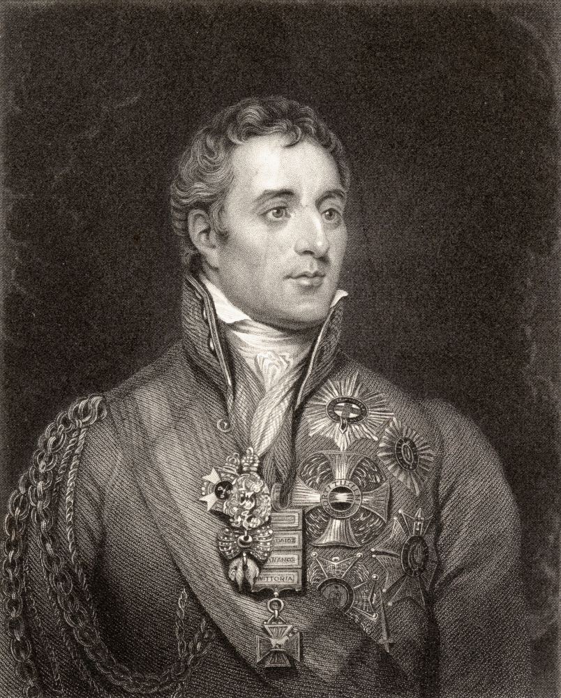 DPI1857503 Arthur Wellesley 1St.Duke of Wellington 1769-1852.British Soldier & Statesman Poster Print, 13 x 17
