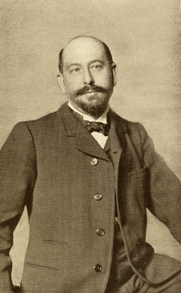Alfred Capus 1857-1922 French Author From The Book The Masterpiece Library Poster Print