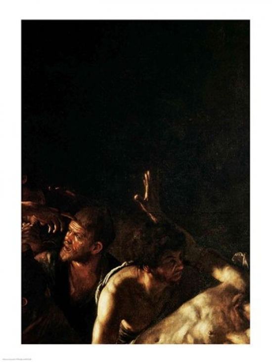 Picture of Posterazzi BALXIR232098LARGE Resurrection of Lazarus Detail Poster Print by Caravaggio - 24 x 36 in. - Large