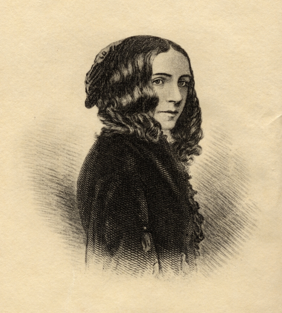 Elizabeth Barrett Browning 1806-1861. English Poet & Feminist Poster Print, 14 x 16 -  BrainBoosters, BR934719
