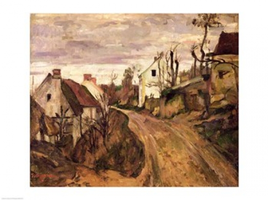 Picture of Posterazzi BALXIR234149 The Village Road Auvers C.1872-73 Poster Print by Paul Cezanne - 24 x 18 in.
