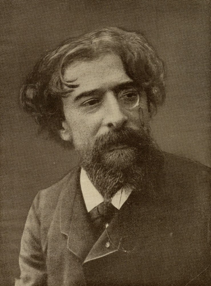 Alphonse Daudet 1840-1897 French Novelist From The Book The Masterpiece Library of Short Stories French Volume 4 Poster Print, Large - 24 x 34