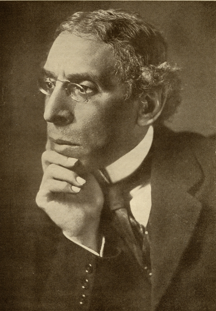 Israel Zangwill 1864 1926 English Novelist From The Book The Masterpiece Library of Short Stories English Volume Poster Print - Large - 24 x 36