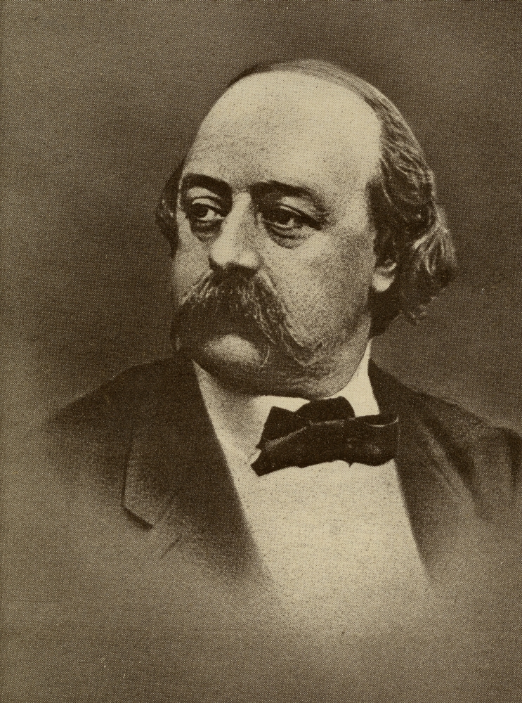 DPI1857600 Gustave Flaubert 1821-1880 French Novelist From The Book The Masterpiece Poster Print, 13 x 17