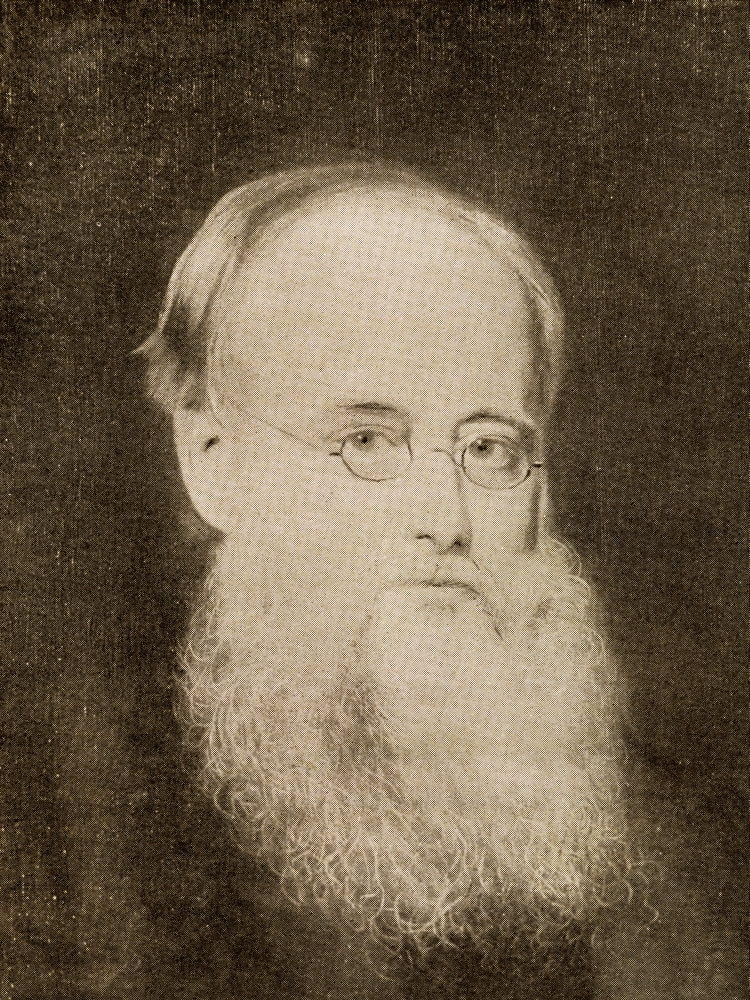 Wilkie Collins - 1824-1889 English Writer From The Book The Masterpiece Library of Short Stories - English - Volume 8 Poster Print - 13 x 17