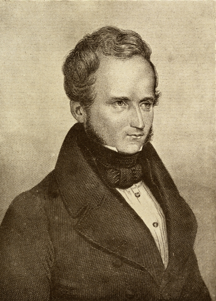 DPI1857587LARGE Alfred Victor Comte De Vigny 1797-1863 French Poet Playwright & Novelist Poster Print, Large - 24 x 36