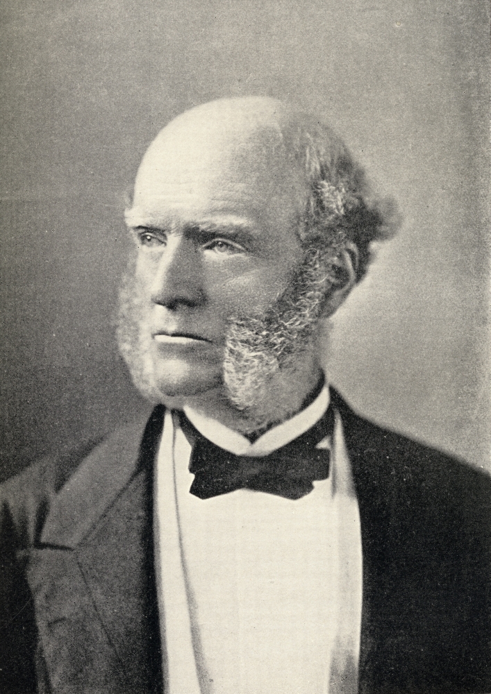 Thomas Hughes 1822-1896 English Judge & Man of Letters From The Book Poster Print - 24 x 36