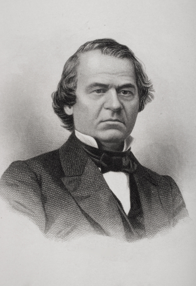 Andrew Johnson 1808 To 1875 Seventeenth President of The United States 1865 To Poster Print, Large - 24 x 34