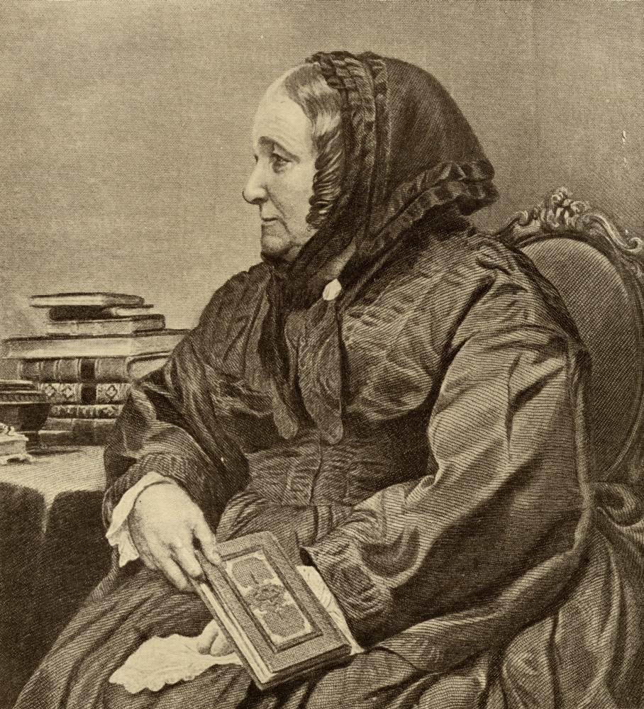 Ana Jameson - 1794-1860 Irish Novelist From The Book The Masterpiece Library of Short Stories Irish & Overseas - Volume 11 Poster Print - 14 x 15