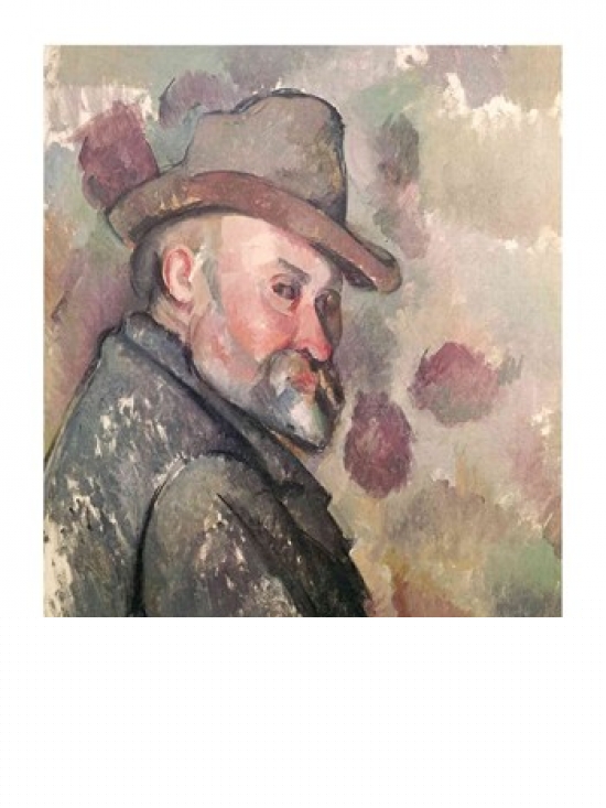 Self Portrait Poster Print by Paul Cezanne - 18 x 24 in.