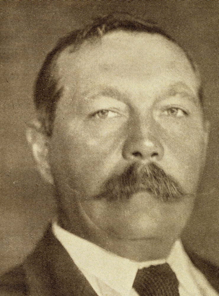 DPI1857684 Sir Arthur Conan Doyle 1859 -1930 British Writer & Doctor From The Book Poster Print, 13 x 17