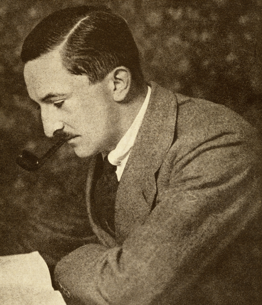 Herman Cyril Mcneile Aka-Sapper 1888-1937 British Novelist From The Book The Masterpiece Library of Short Stories Poster Print, 14 x 16