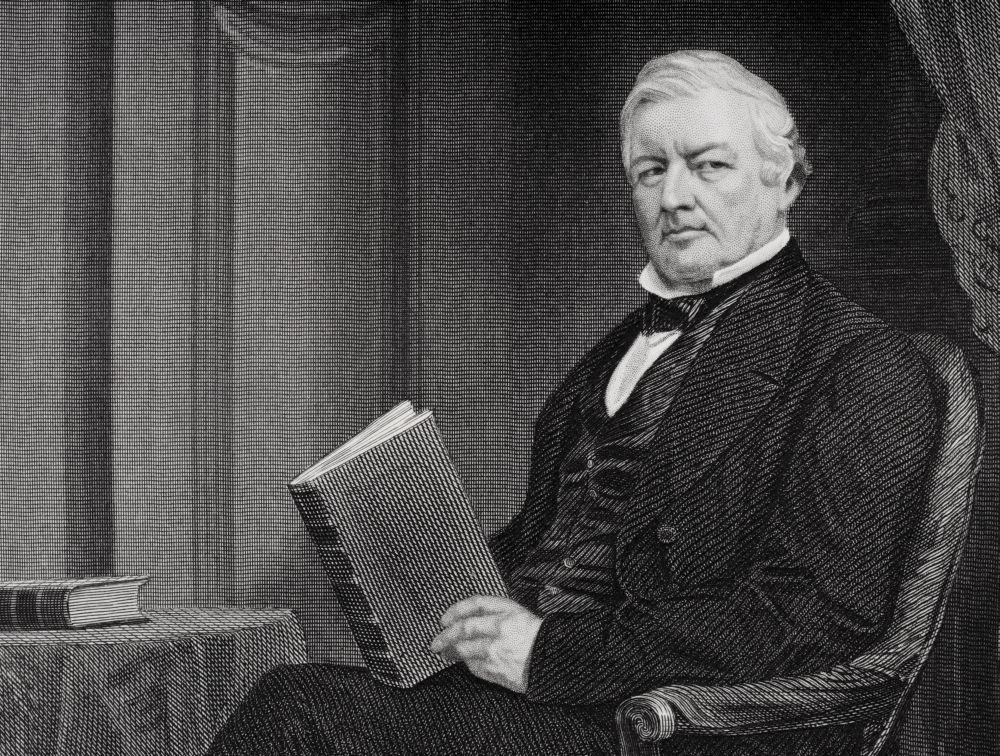 Picture of Posterazzi DPI1857747 Millard Fillmore 1800 To 1874 13th President of The United States 1850-53 From Painting by Alonzo Chappel Poster Print&#44; 16 x 12