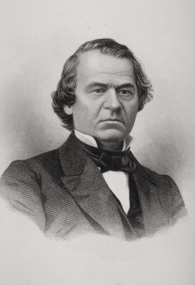 Picture of Posterazzi DPI1857782 Andrew Johnson 1808 To 1875 Seventeenth President of The United States 1865 To 1869 First President To Be Impeached Poster Print&#44; 12 x 17