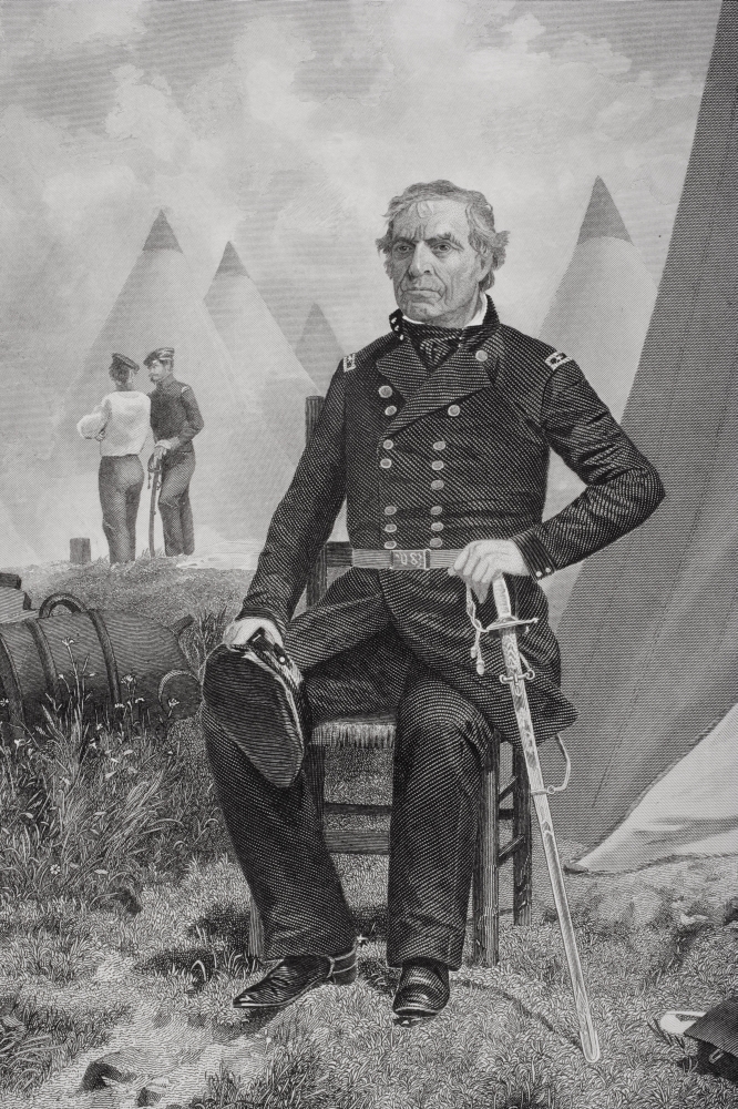 Picture of Posterazzi DPI1857758 Zachary Taylor 1784 To 1850 12th President of The United States 1849 To 1850 From Painting by Alonzo Chappel Poster Print&#44; 11 x 17