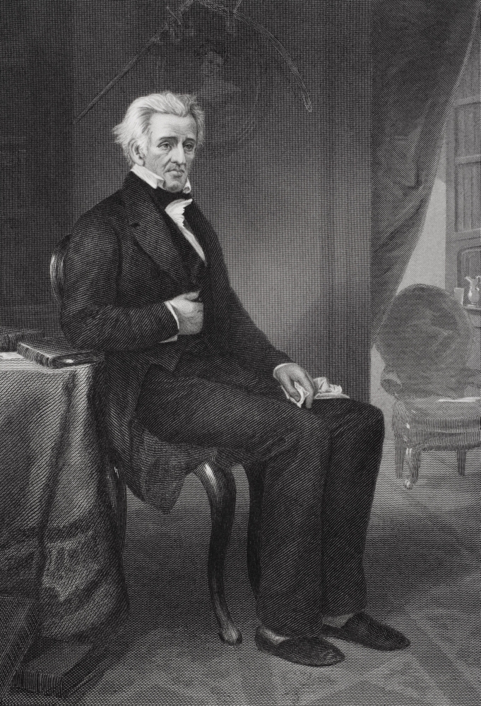 Picture of Posterazzi DPI1857762 Andrew Jackson 1767 To 1845. 7th President of The United States From Painting by Alonzo Chappel Poster Print&#44; 12 x 17
