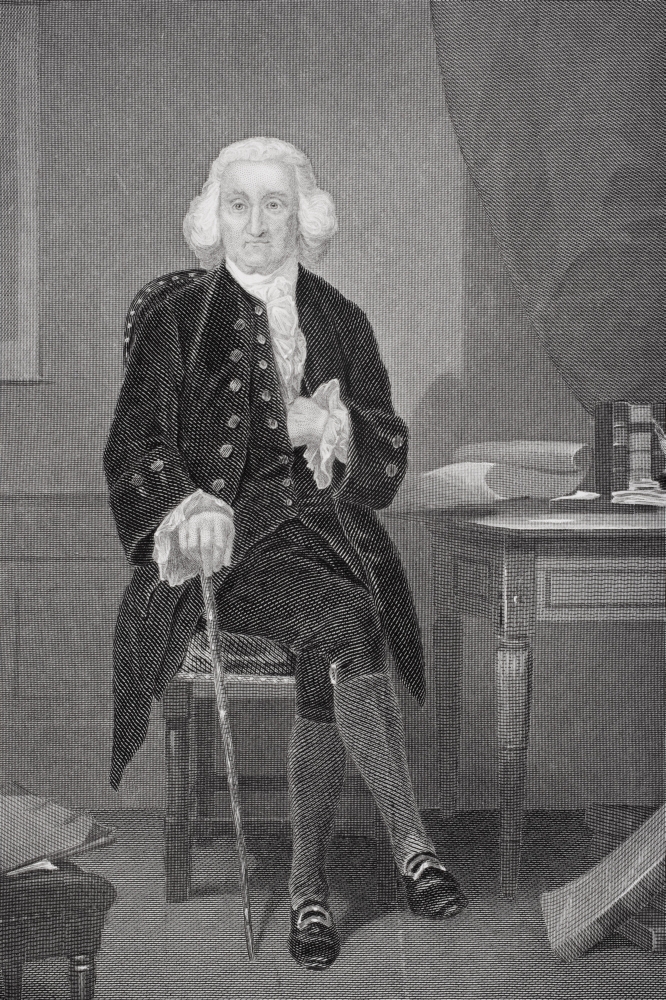 DPI1857729LARGE Jonathon Trumbull 1710-1785 Chief Justice Connecticut Supreme Court. Governor Poster Print, Large - 22 x 34