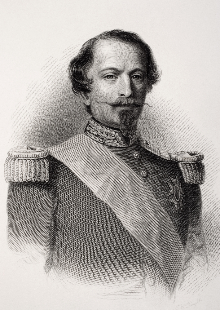 Napoleon III Also Called Until 1852 Louis Napoleon In Full Charles Louis Napoleon Bonaparte 1808-1873 President of The S Poster Print - 12 x 17