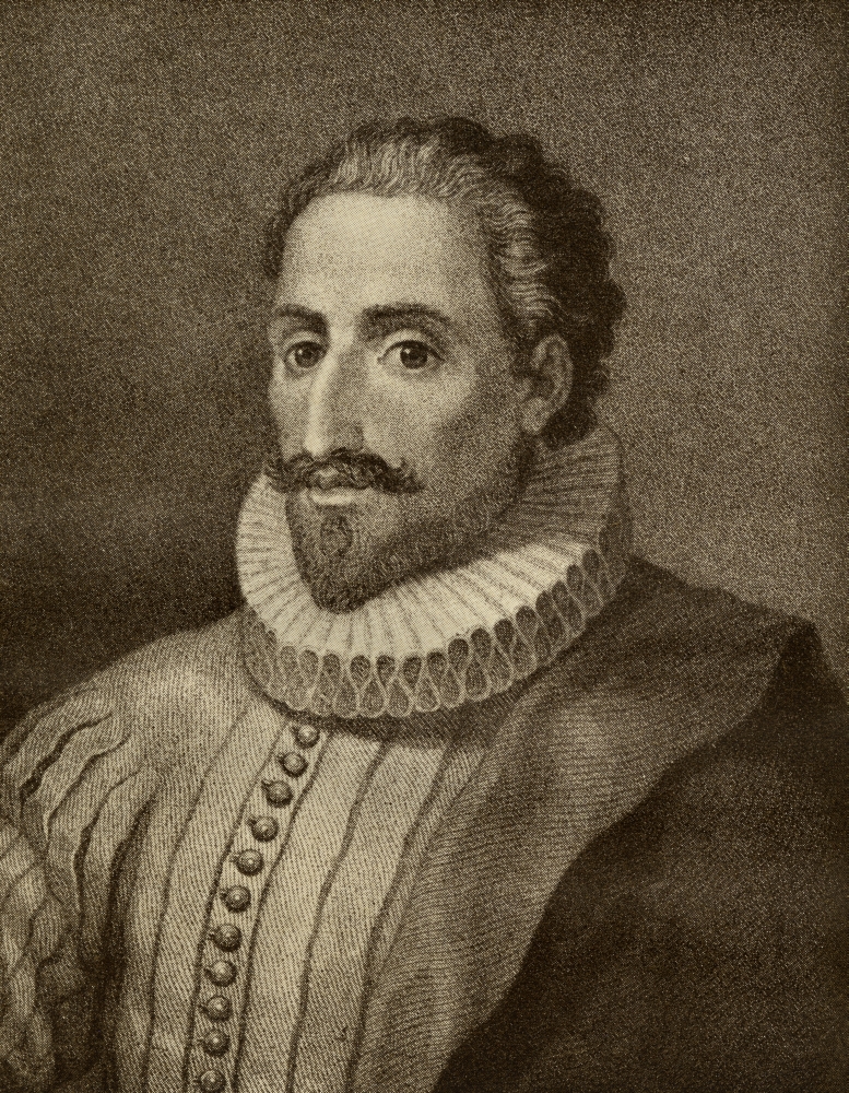 DPI1857717 Miguel Saavedra De Cervantes 1547-1616 Spanish Writer From The Book Poster Print, 13 x 17