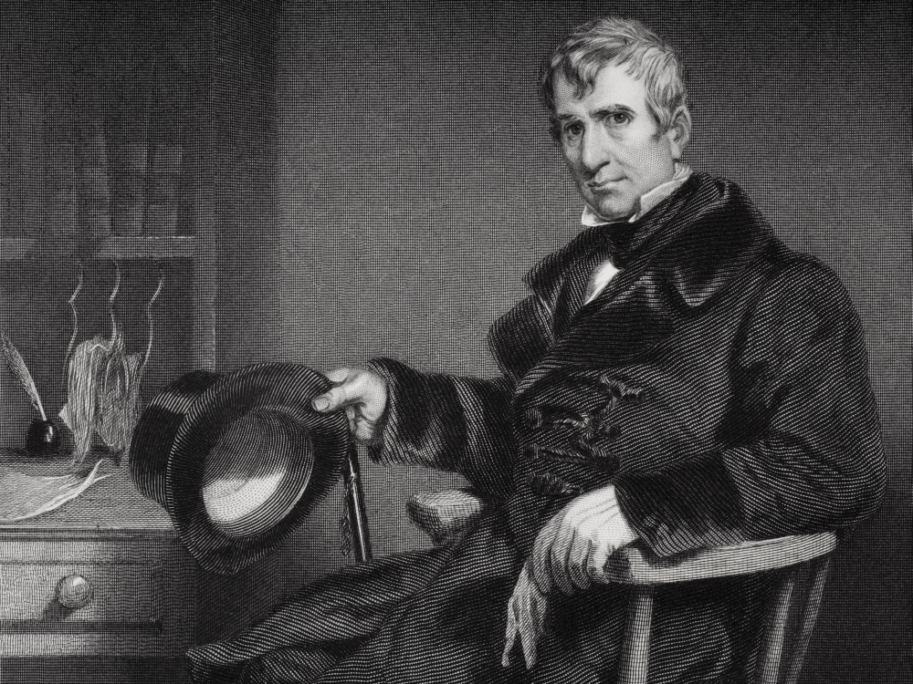 Picture of Posterazzi DPI1857761 William Henry Harrison 1773 To 1841 9th President of The United States From Painting by Alonzo Chappel Print&#44; 16 x 12