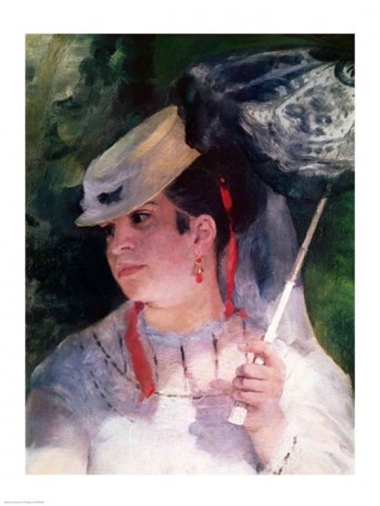 Picture of Posterazzi BALXIR203398LARGE Portrait of Lise 1867 Poster Print by Pierre-Auguste Renoir - 24 x 36 in. - Large