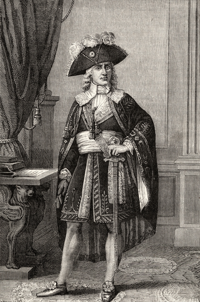 Paul Francois Jean Nicolas Comte De Barras 1755-1829 French Revolutionary & The Main Executive Leader of The Director Poster Print, Large - 24 x 36