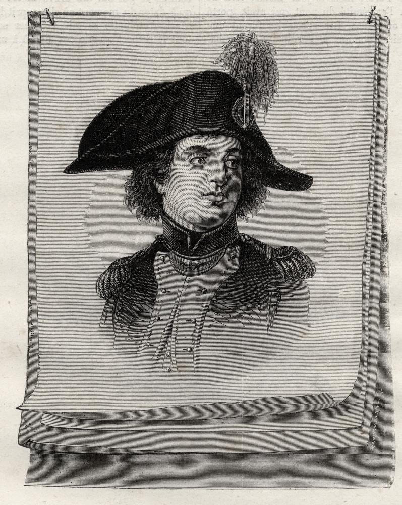 DPI1858062 Antoine Joseph Santerre 1752-1809 French Revolutionary From Histoire De La Revolution Francaise by Louis Blanc Poster Print, 13 x 17