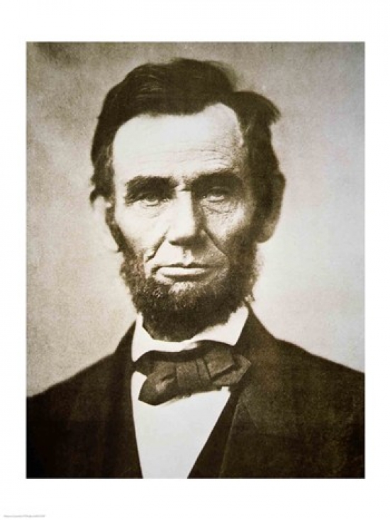 Abraham Lincoln Poster Print - 18 x 24 in.