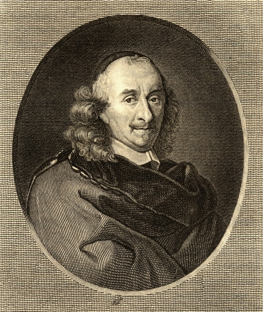 DPI1858305LARGE Peter Corneille 1606-1684 French Playwright. Photo-Etching After The Painting Poster Print, Large - 28 x 32