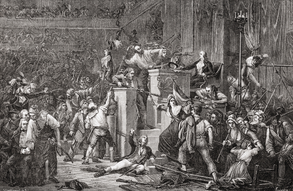 The Head of Fraud At The Tribunal 20 May 1795 Jean Fraud 1764-1795 Member Poster Print - 36 x 24