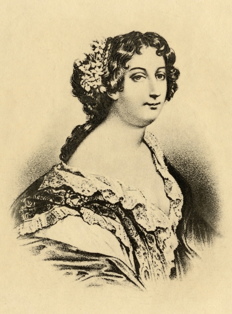 Catherine Marie De Lorraine Duchess De Montpensier 1552-1596 Photo-Etching Poster Print - Large - 26 x 34
