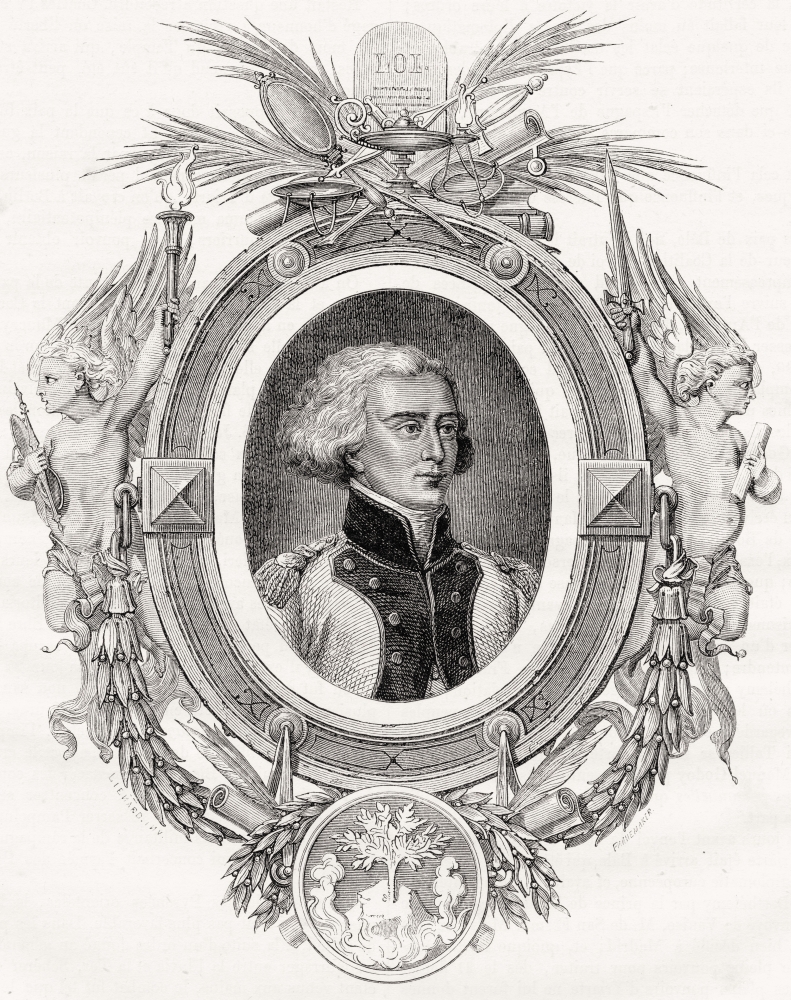 DPI1858247 Bon Adrien Moncey Duc De Conegliano 1754-1842 French Marshal Poster Print, 13 x 17
