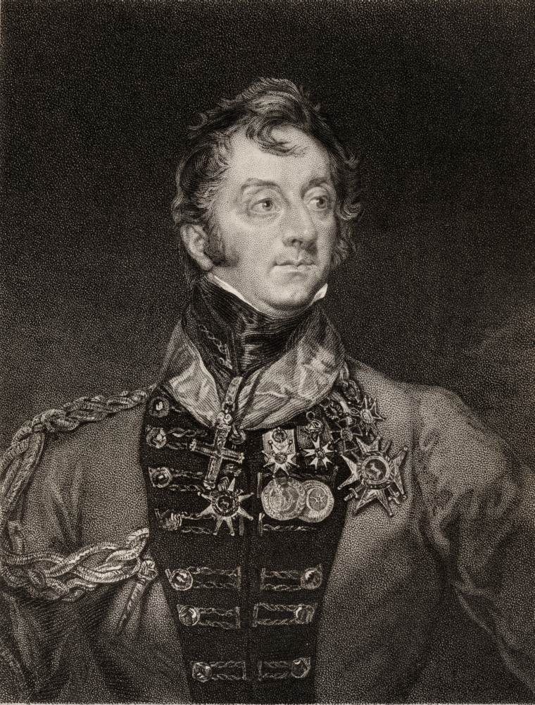 Sir Charles William Doyle 1770-1842 Irish General. Engraved by Meyer After Poster Print, Large - 26 x 34