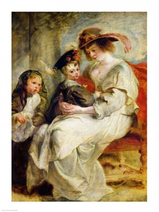 Helene Fourment Poster Print by Peter Paul Rubens - 24 x 36 in. - Large